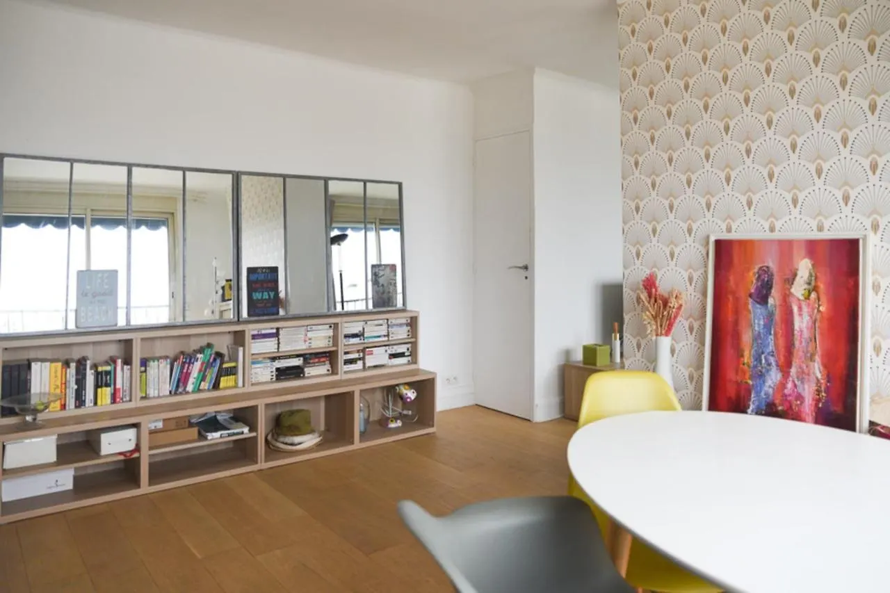 50 M Unoverlooked Nest With Eiffel Tower View Paris