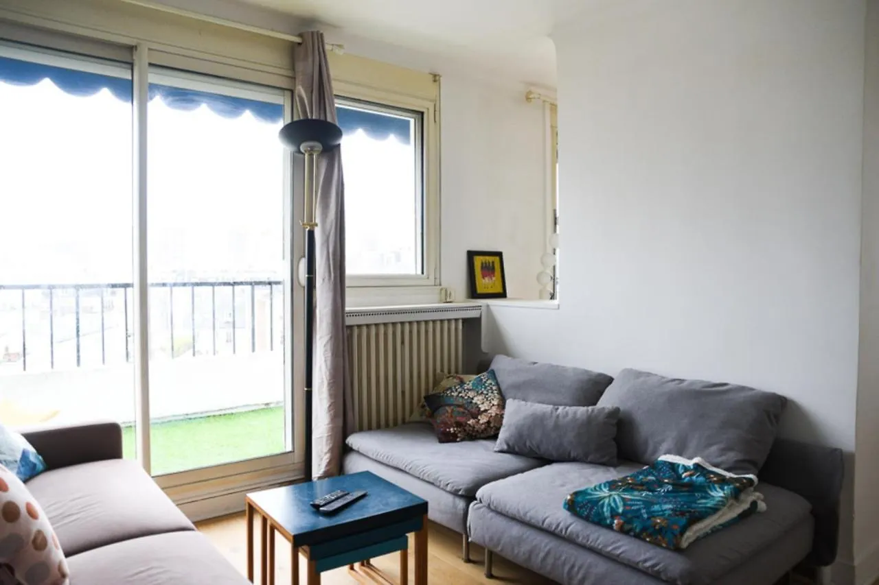 50 M Unoverlooked Nest With Eiffel Tower View * Paris
